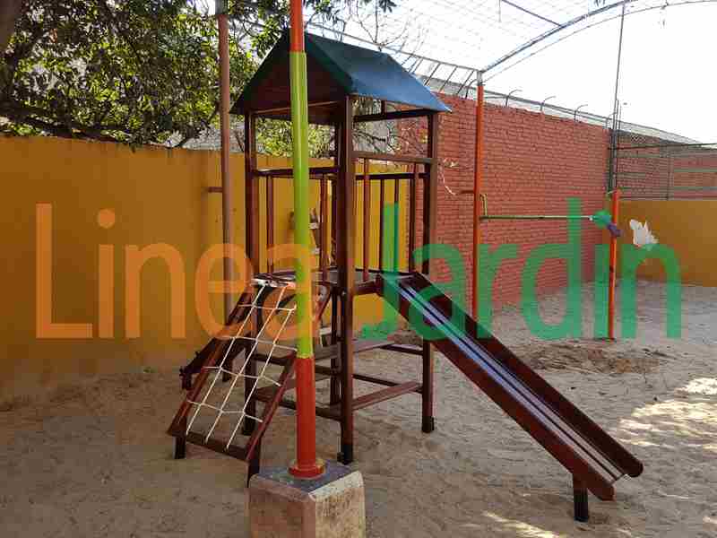 Juegos de Plaza, Mangrullo con Tobogan