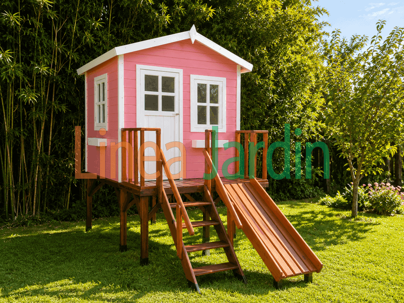 Casitas Infantiles de Madera, Casitas de madera Linea Jardin