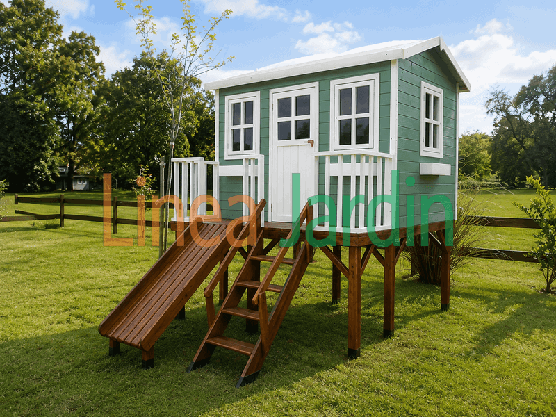 Casitas Infantiles de Madera, Casitas de madera Linea Jardin