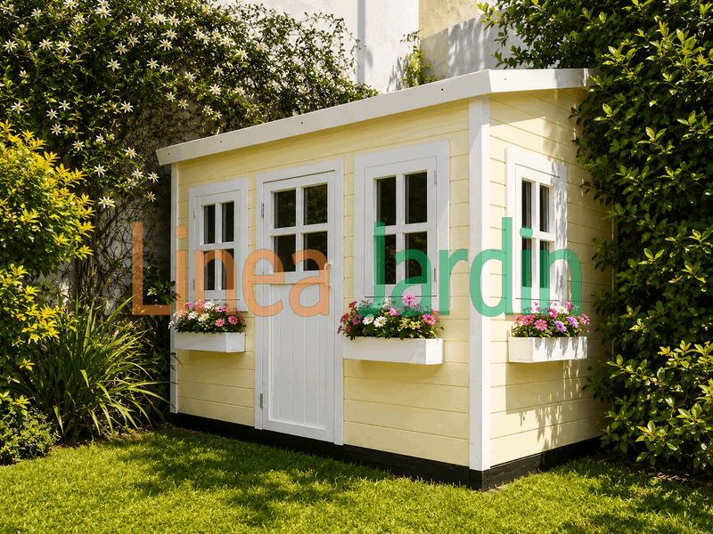 Casitas Infantiles de Madera, Casitas de madera Linea Jardin