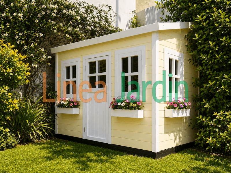 Casitas Infantiles de Madera, Casitas de madera Linea Jardin
