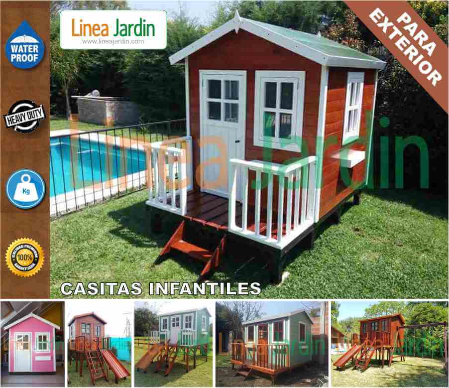 Casitas Infantiles Linea Jardin