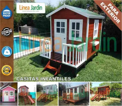 Casitas Infantiles Linea Jardin