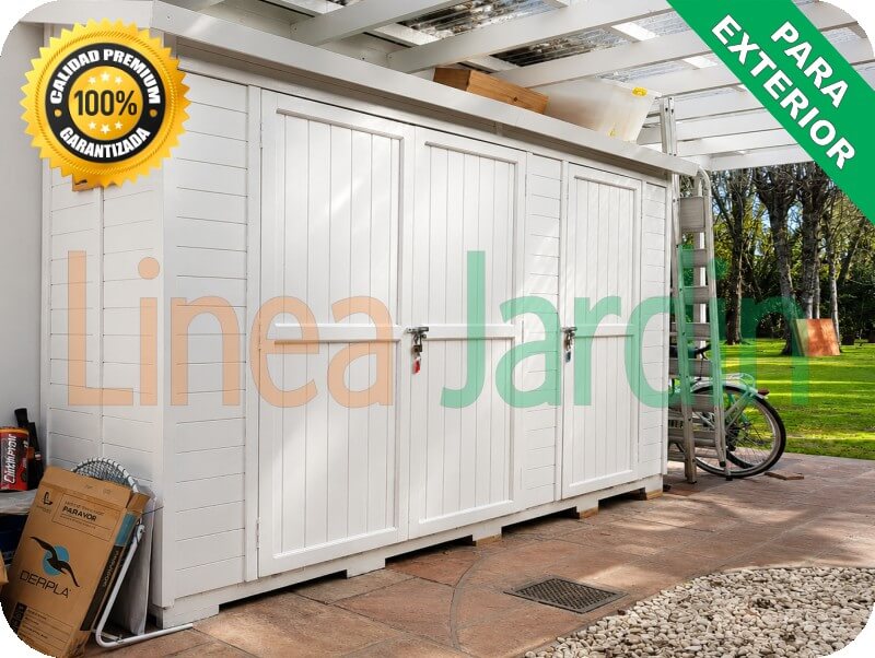 Depósitos de Jardín, Armarios para Exterior, Galpones, Cobertizos y Casetas de Madera, marca LINEA JARDIN