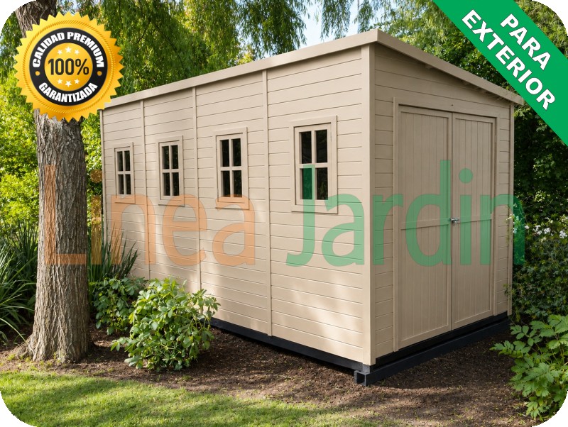 Depósitos de Jardín, Armarios para Exterior, Galpones, Cobertizos y Casetas de Madera, marca LINEA JARDIN