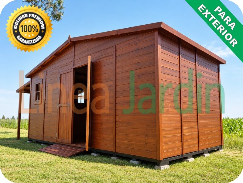 Depósitos de Jardín, Armarios para Exterior, Galpones, Cobertizos y Casetas de Madera, marca LINEA JARDIN