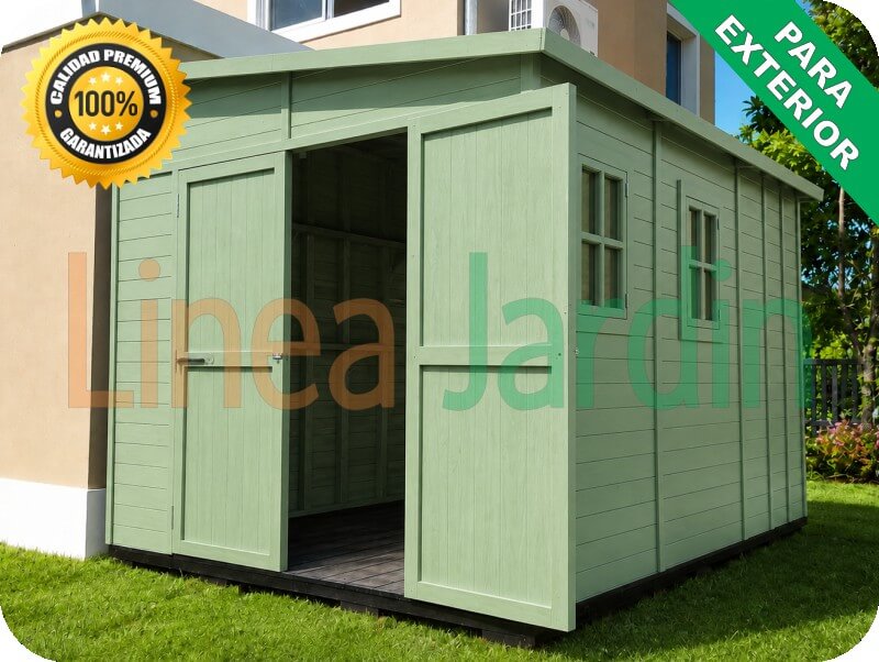 Depósitos de Jardín, Armarios para Exterior, Galpones, Cobertizos y Casetas de Madera, marca LINEA JARDIN
