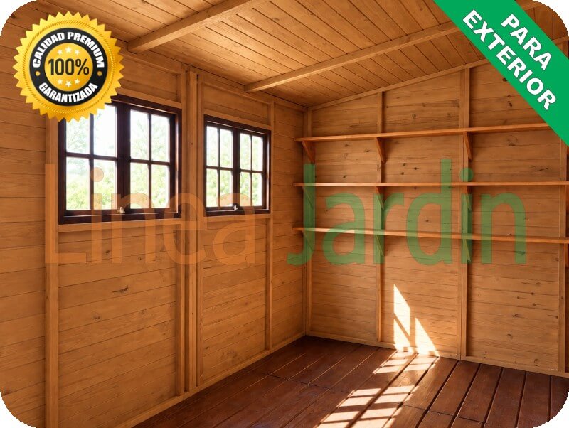 Depósitos de Jardín, Armarios para Exterior, Galpones, Cobertizos y Casetas de Madera, marca LINEA JARDIN