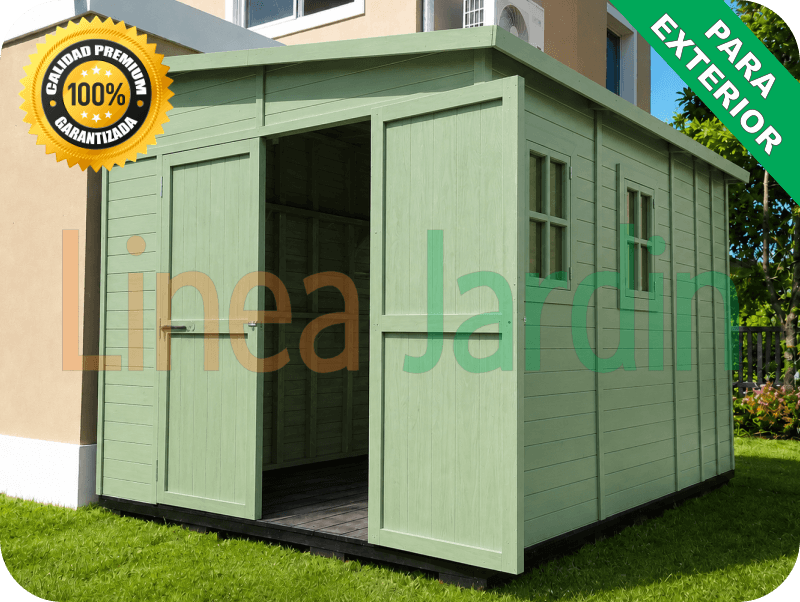 Depósitos de Jardín, Armarios para Exterior, Galpones, Cobertizos y Casetas de Madera, marca LINEA JARDIN