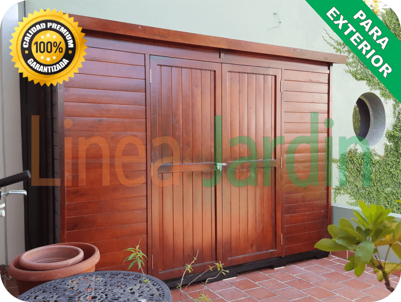 Depósitos de Jardín, Armarios para Exterior, Galpones, Cobertizos y Casetas de Madera, marca LINEA JARDIN
