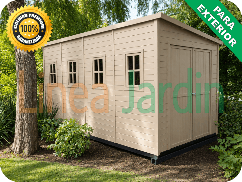 Depósitos de Jardín, Armarios para Exterior, Galpones, Cobertizos y Casetas de Madera, marca LINEA JARDIN