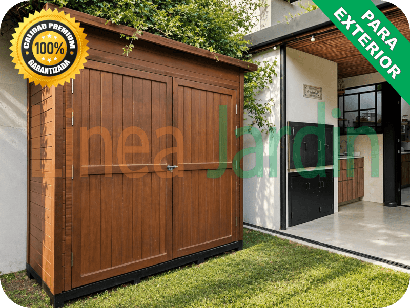 Depósitos de Jardín, Armarios para Exterior, Galpones, Cobertizos y Casetas de Madera, marca LINEA JARDIN
