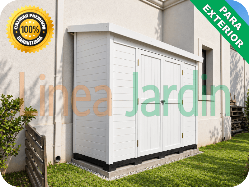 Depósitos de Jardín, Armarios para Exterior, Galpones, Cobertizos y Casetas de Madera, marca LINEA JARDIN