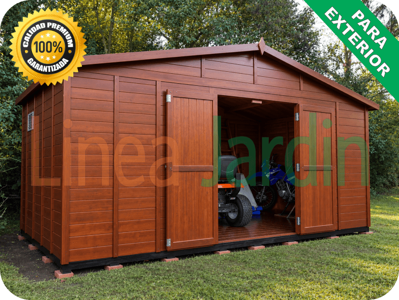 Depósitos de Jardín, Armarios para Exterior, Galpones, Cobertizos y Casetas de Madera, marca LINEA JARDIN