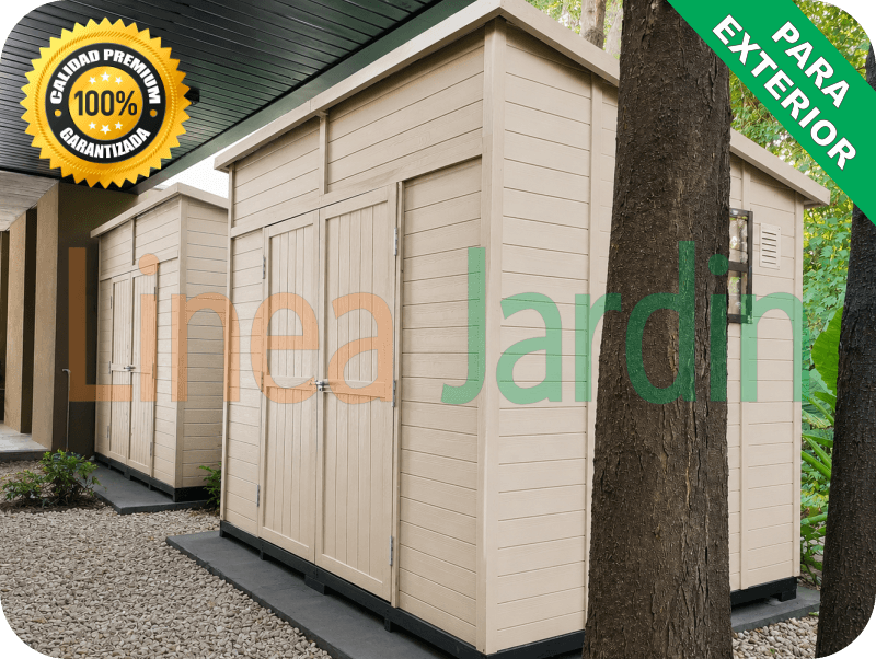 Depósitos de Jardín, Armarios para Exterior, Galpones, Cobertizos y Casetas de Madera, marca LINEA JARDIN