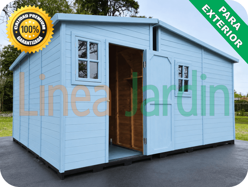 Depósitos de Jardín, Armarios para Exterior, Galpones, Cobertizos y Casetas de Madera, marca LINEA JARDIN