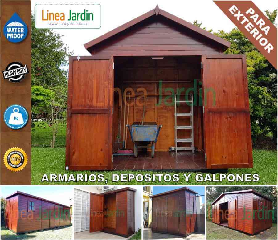Galpones de Jardin, Depositos de jardin y Armarios para Exterior
