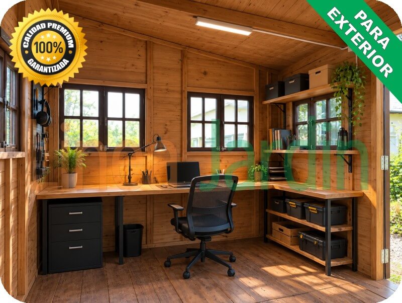 Depósitos de Jardín, Armarios para Exterior, Galpones, Cobertizos y Casetas de Madera, marca LINEA JARDIN