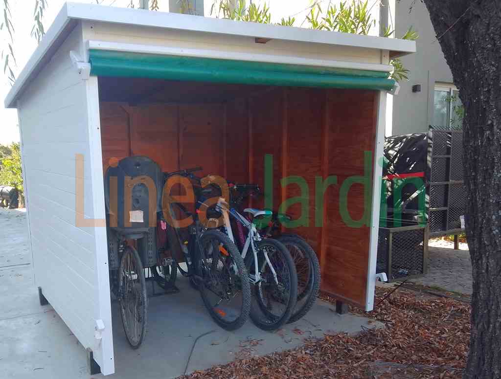 Guarda Bicicletas, Guarda Motos, Cobertizos para Bicicletas