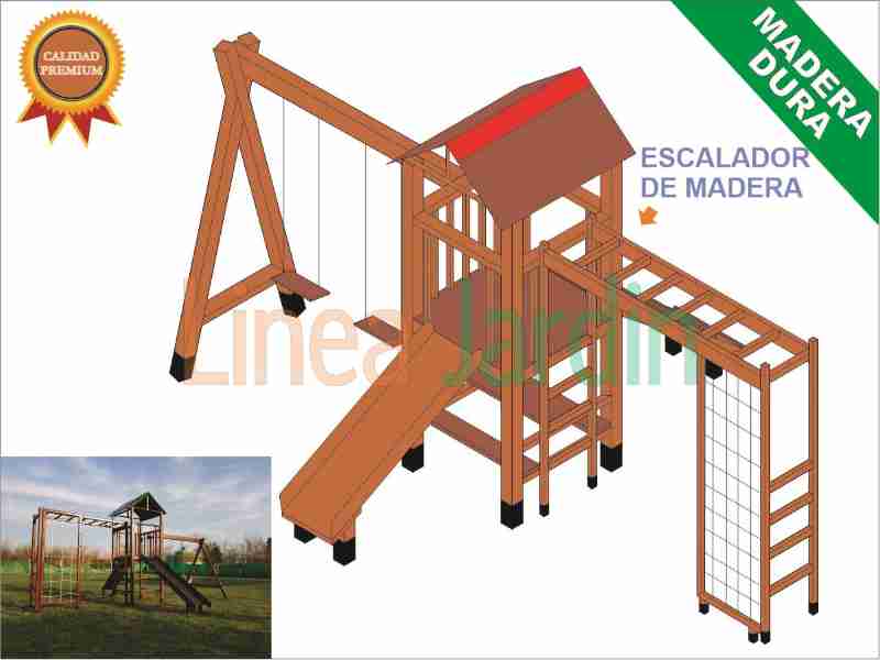 Juegos de Plaza, Mangrullos Infantiles Linea Jardin
