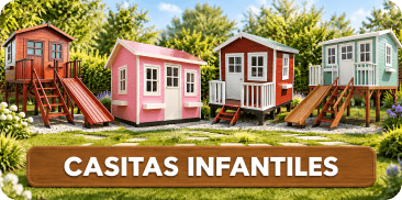 Casitas Infantiles de Madera