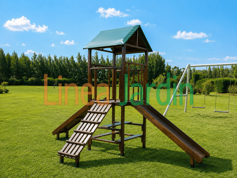Juegos de Plaza, Mangrullo con Tobogan