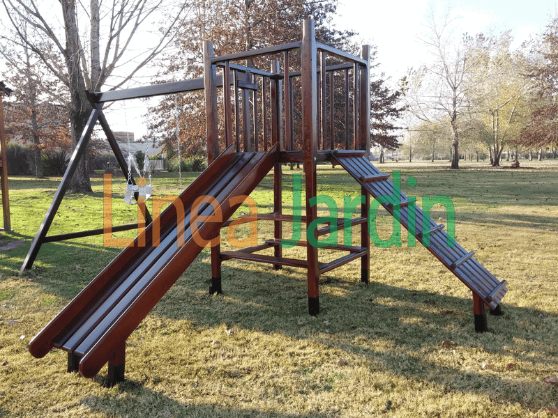 Juegos de Plaza, Mangrullo con Tobogan