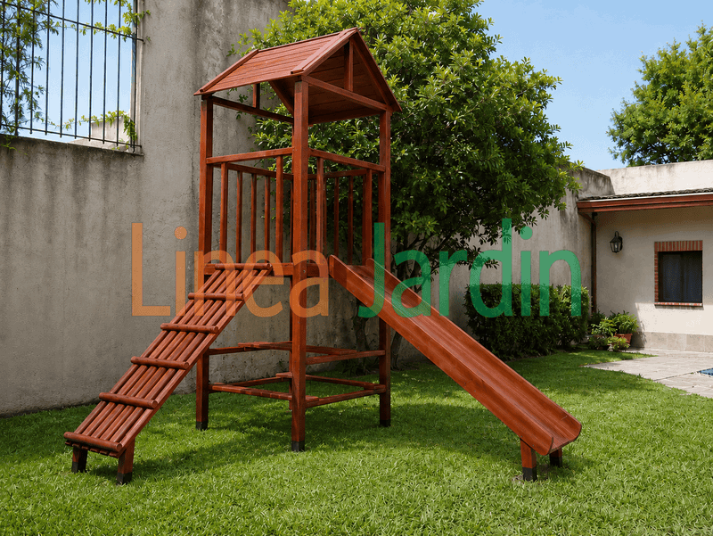 Juegos de Plaza, Mangrullo con Tobogan
