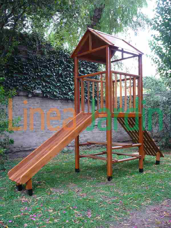 Juegos de Plaza, Mangrullo con Tobogan