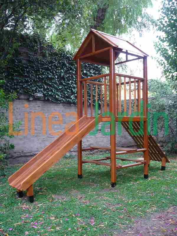Juegos de Plaza, Mangrullo con Tobogan
